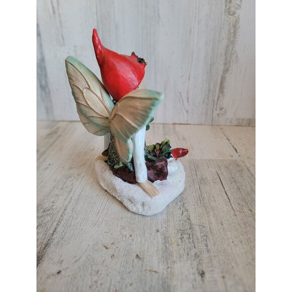 Mark Roberts sitting snow fairy elf vintage unique home decor - Picture 4 of 9